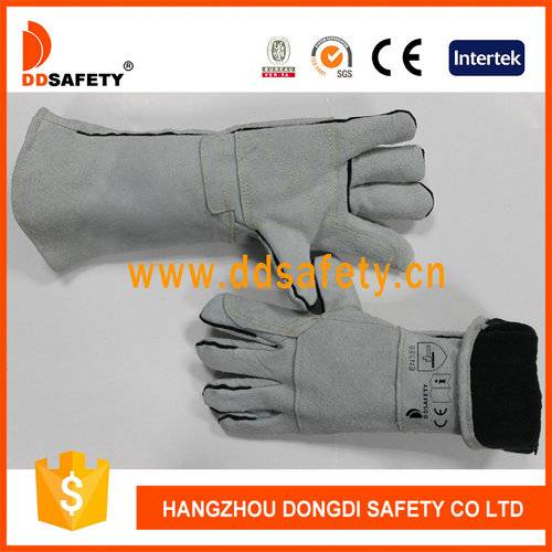 Grey welder glove-DLW646
